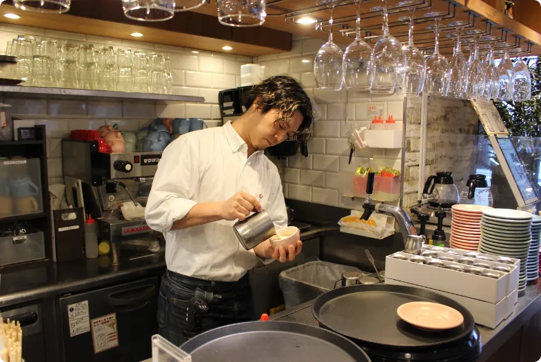スタッフ全員で創る温かい場所